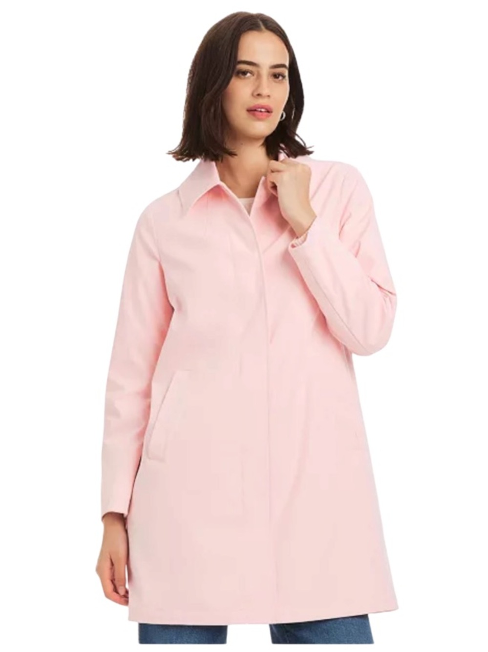 Kate Spade Hooded A-Line Coat